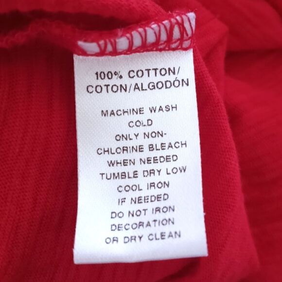 LOFT VINTAGE SOFT RED TEE-SHIRT SZ.L EUC - Picture 5 of 5